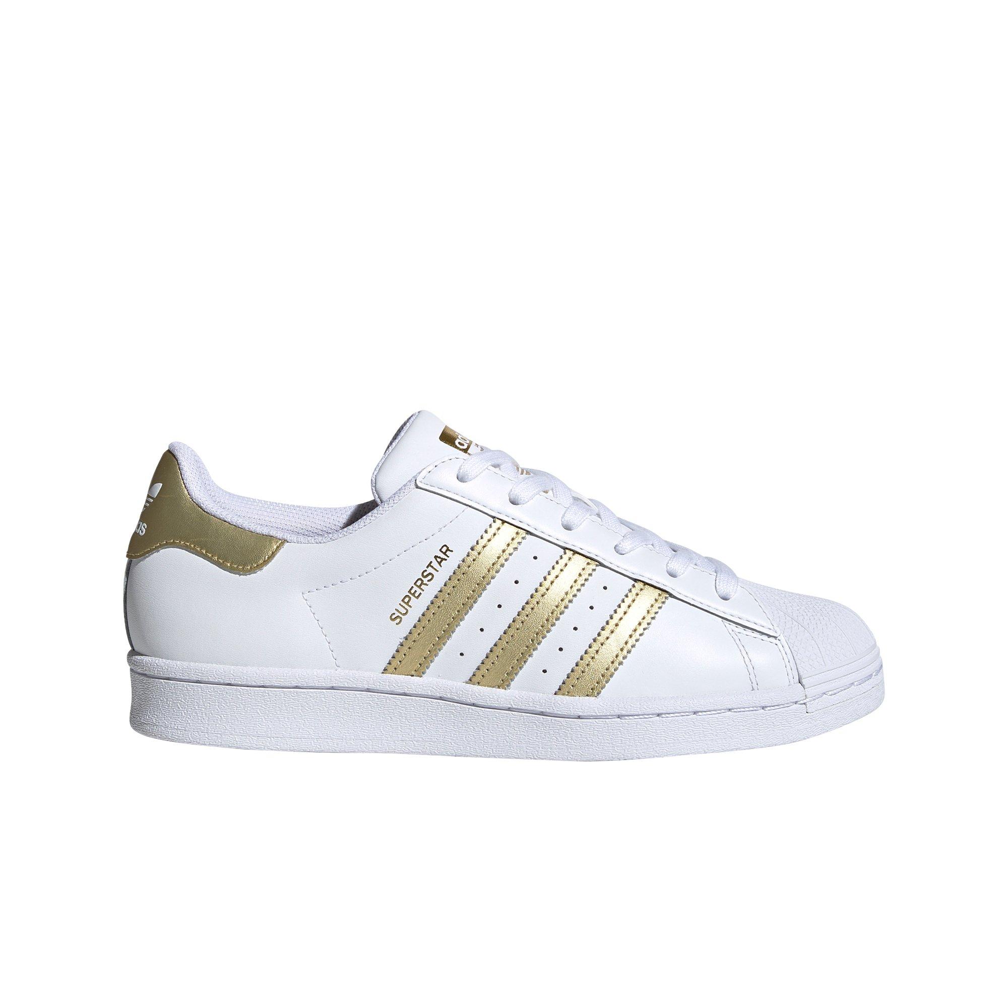 adidas Originals Superstar White Gold Women s Shoe